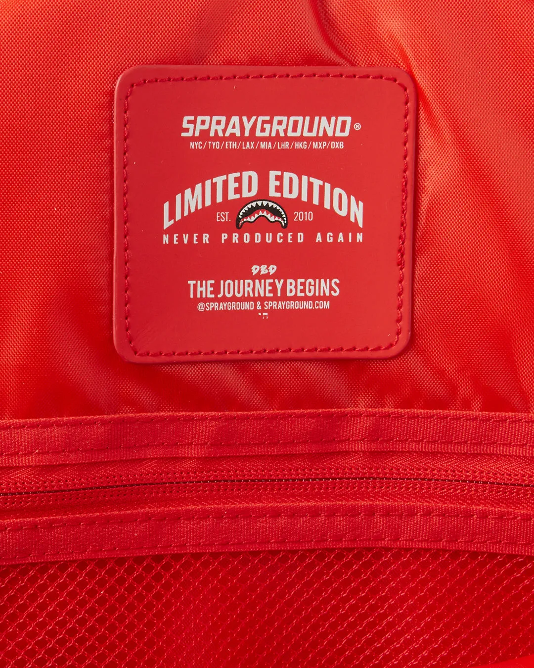 MINI WELCOME TO SHARK ISLAND BACKPACK sold by Sprayground product image thumbnail 5