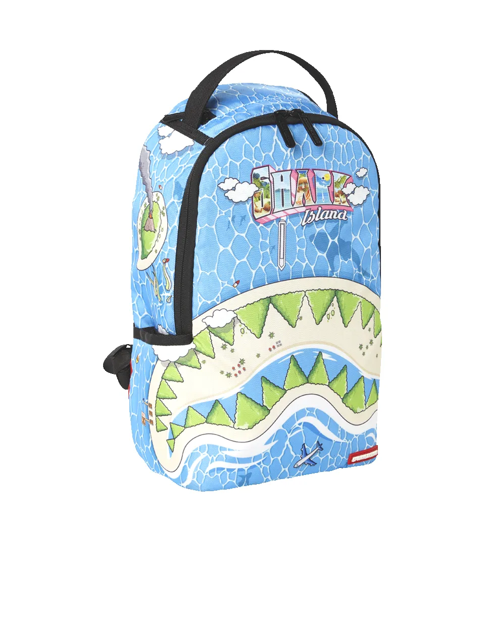 MINI WELCOME TO SHARK ISLAND BACKPACK sold by Sprayground product image thumbnail 2