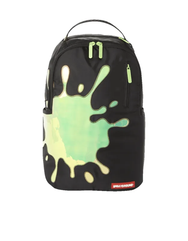 BLUE MIRROR REFLECTIVE SPLAT BACKPACK (ONE OF ONE) sold by Sprayground