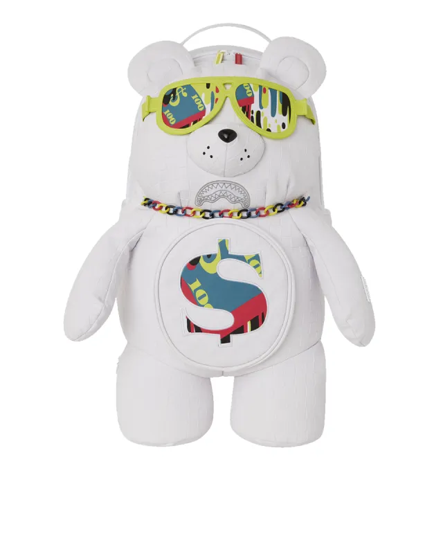SHOW UP SHOW OUT MONEYBEAR TEDDYBEAR BACKPACK sold by Sprayground
