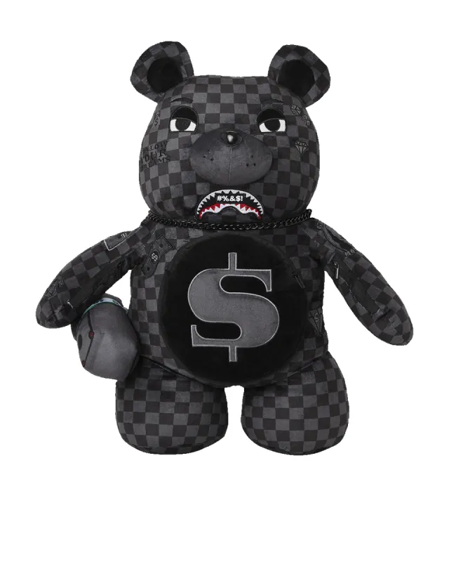 'WHAT THE BEEP' SHARK MONEYBEAR TEDDYBEAR BACKPACK sold by Sprayground