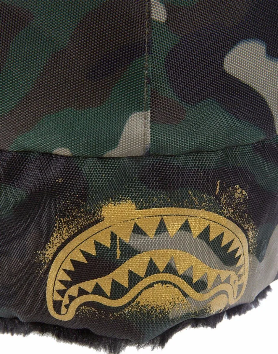 GOLD STENCIL CAMO AVIATOR HAT sold by Sprayground product image thumbnail 4
