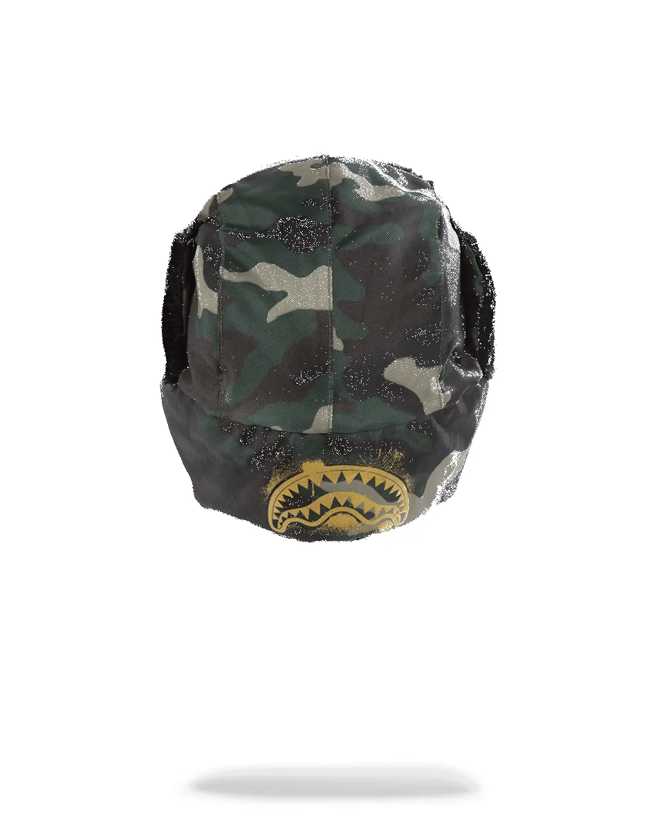 GOLD STENCIL CAMO AVIATOR HAT sold by Sprayground product image thumbnail 2
