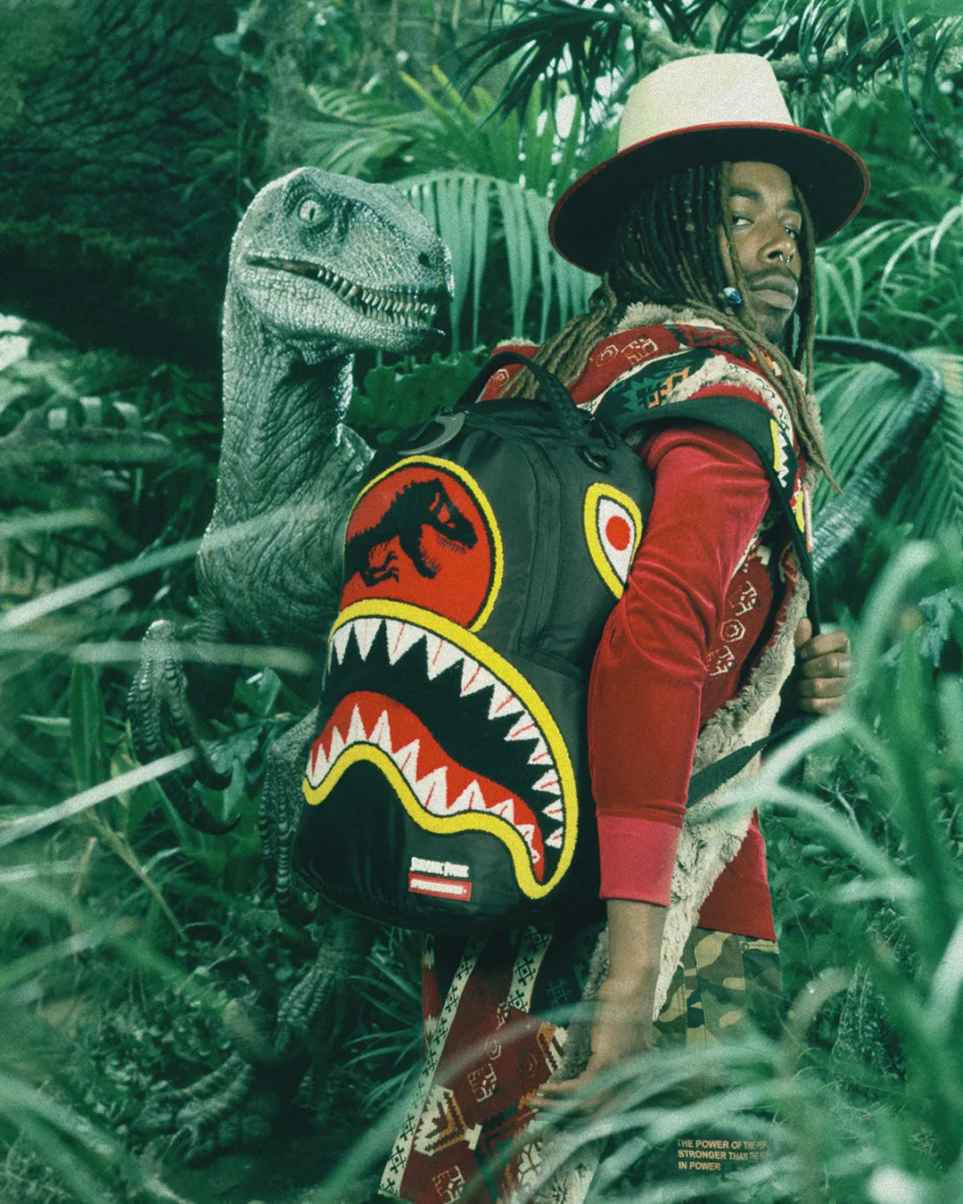 JURASSIC PARK SHARK "CHENILLE SHARK" BACKPACK (DLXR) sold by Sprayground product image thumbnail 2