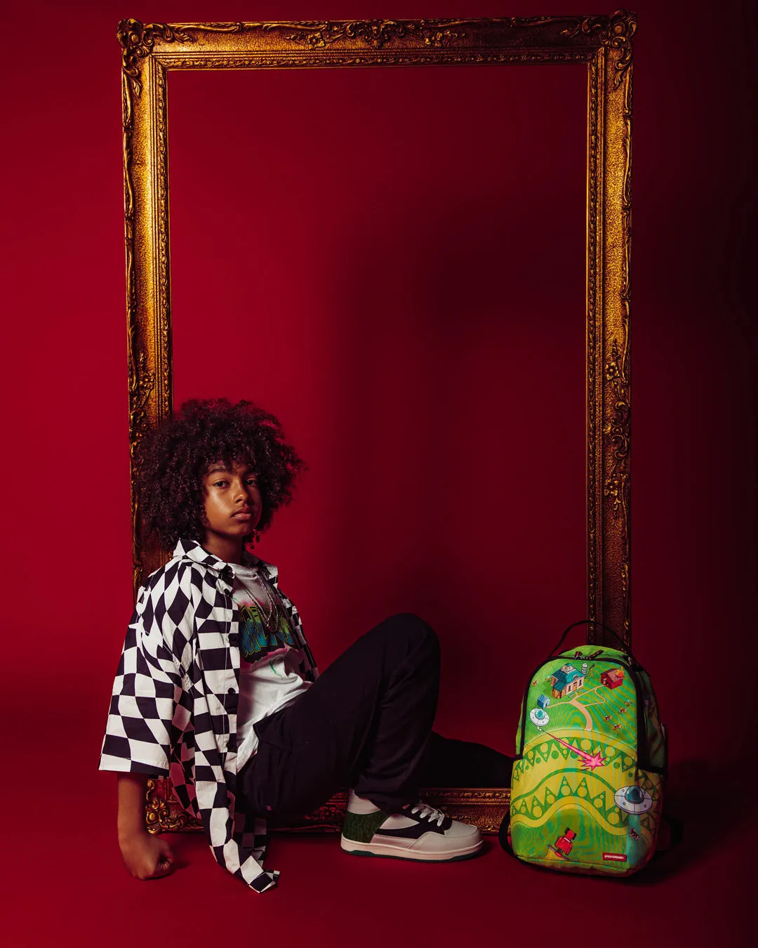 MINI ALIEN FARM BACKPACK sold by Sprayground product image thumbnail 4