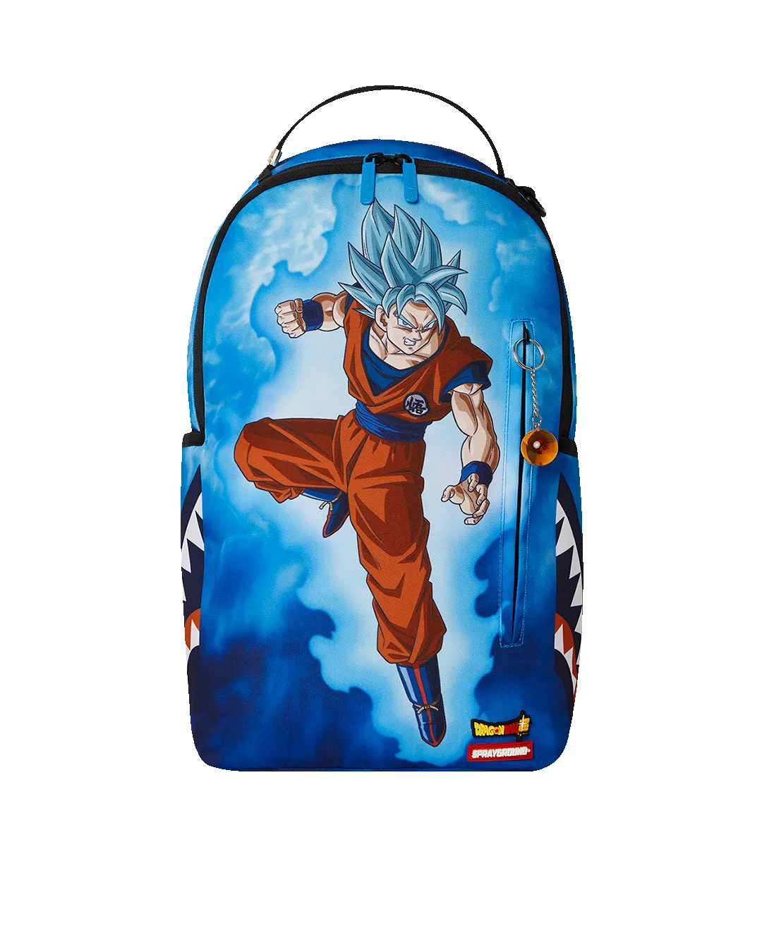 DRAGON BALL SUPER GOKU KAMEHAMEHA DLXSR BACKPACK sold by Sprayground