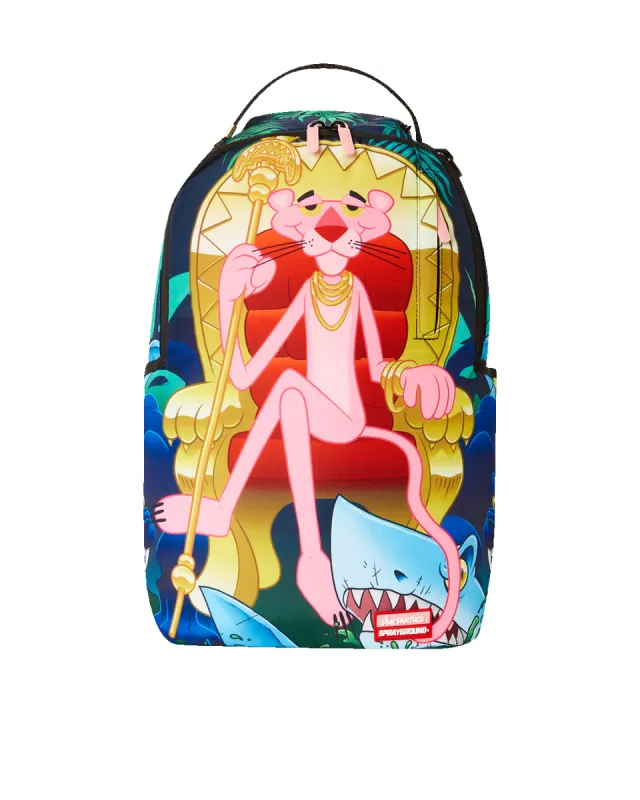 PINK PANTHER HEAVY LIES THE CROWN BACKPACK sold by Sprayground