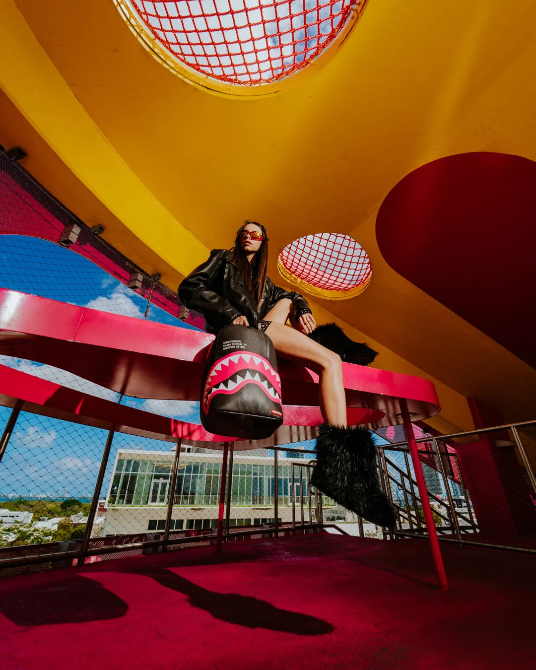 SHARK CENTRAL SORBET DLXSV BACKPACK sold by Sprayground product image thumbnail 4