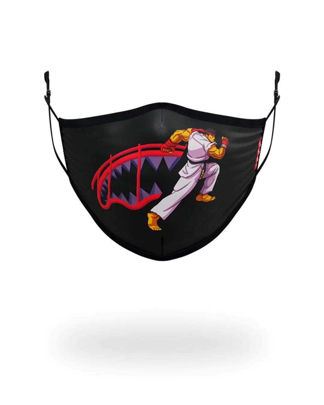 ADULT STREET FIGHTER RYU SHARK FORM FITTING FACE-COVERING sold by Sprayground