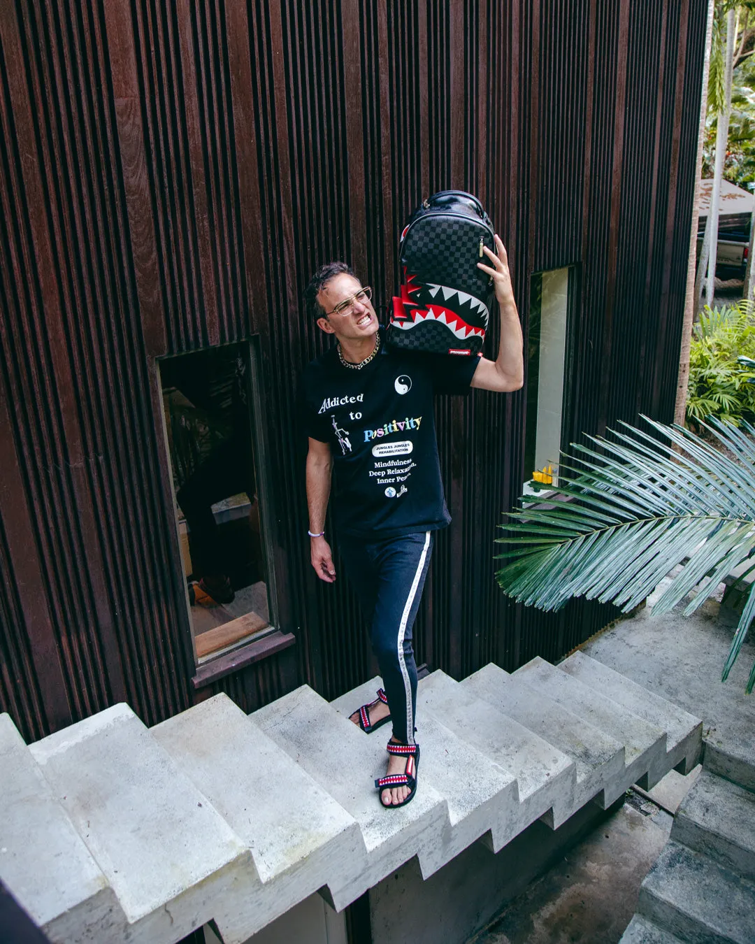 SHARK BITE SHARKS IN PARIS GRAY BACKPACK (DLXV) sold by Sprayground product image thumbnail 2