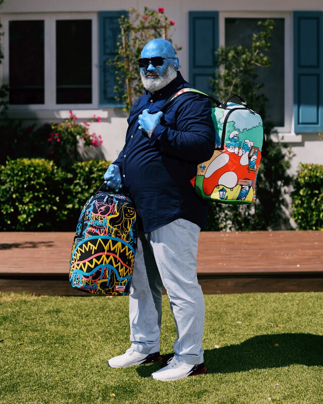 SMURFS MUSHROOM VILLAGE BACKPACK sold by Sprayground product image thumbnail 4