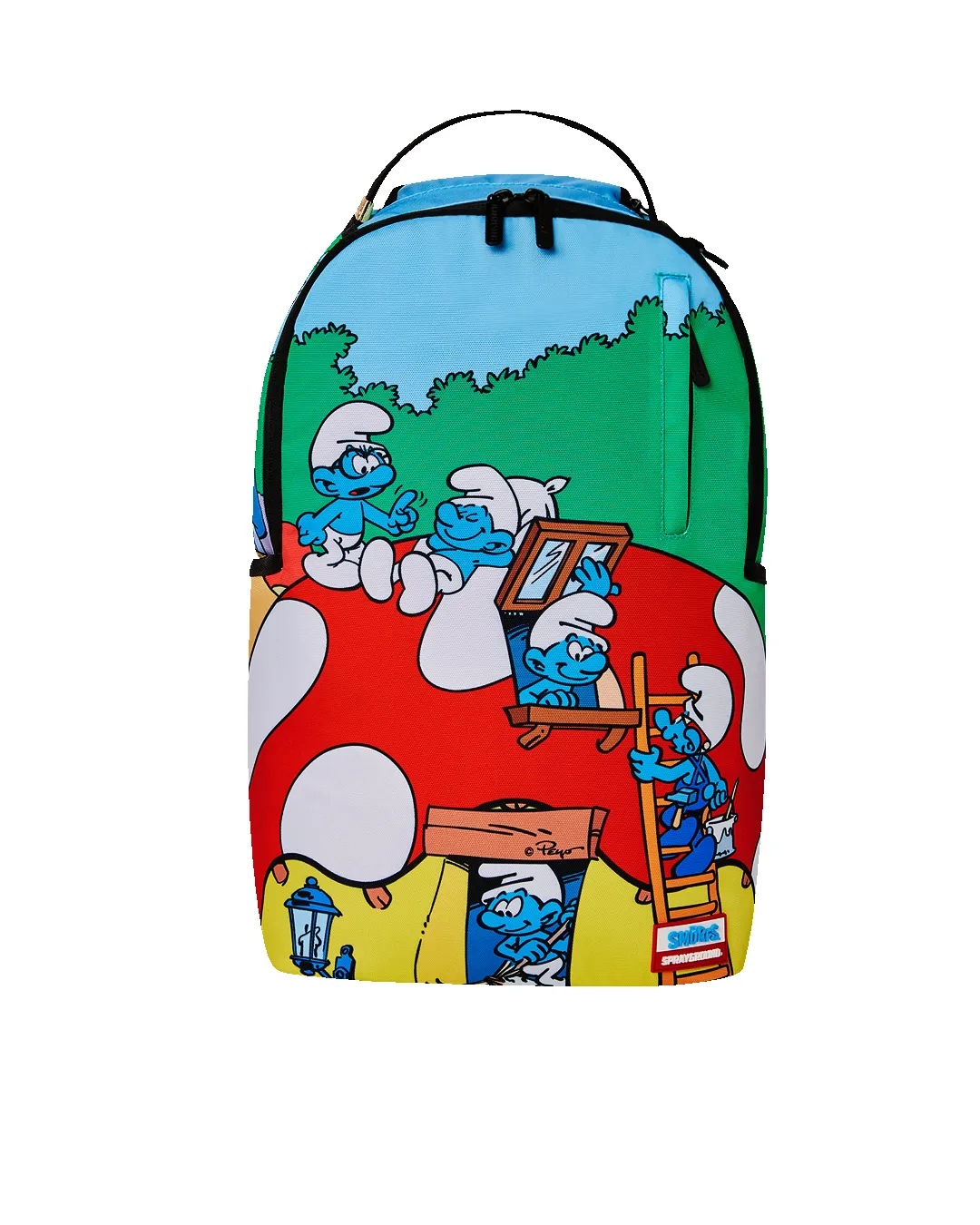 SMURFS MUSHROOM VILLAGE BACKPACK sold by Sprayground