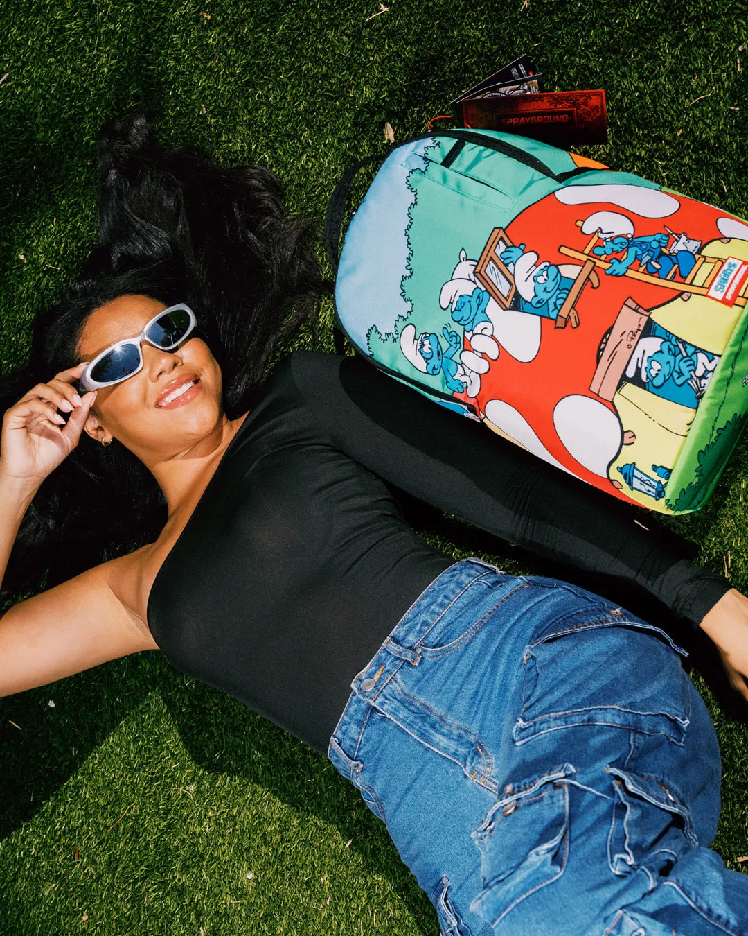 SMURFS MUSHROOM VILLAGE BACKPACK sold by Sprayground product image thumbnail 2