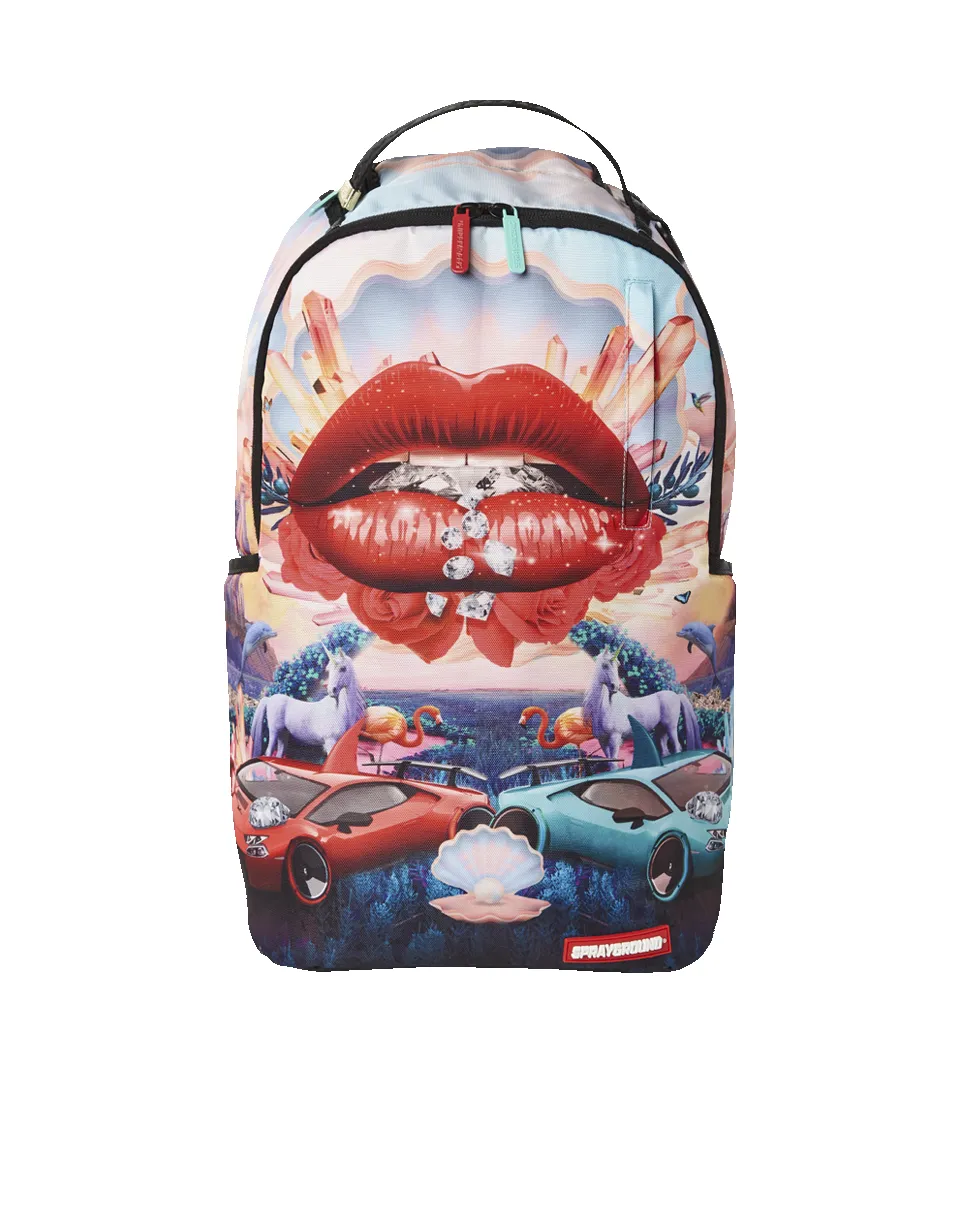 LIPS AND FAMOUS BACKPACK sold by Sprayground