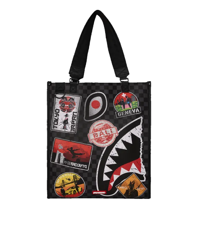 GLOBAL MOGUL UNLIMITED MILES LOFT TOTE sold by Sprayground