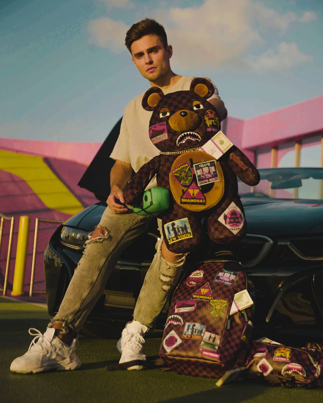 GLOBAL MOGUL MONEYBEAR TEDDYBEAR BACKPACK sold by Sprayground product image thumbnail 2