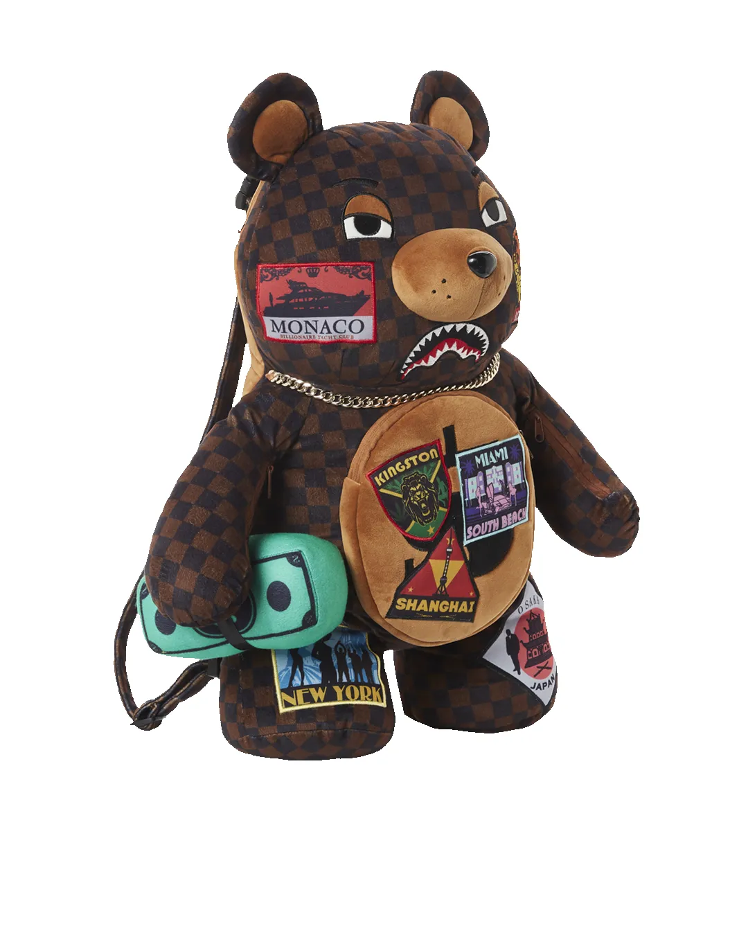 GLOBAL MOGUL MONEYBEAR TEDDYBEAR BACKPACK sold by Sprayground product image thumbnail 3