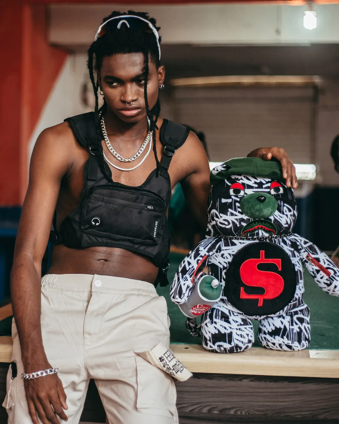 NIGHT NIGHT MONEYBEAR TEDDYBEAR BACKPACK sold by Sprayground product image thumbnail 4