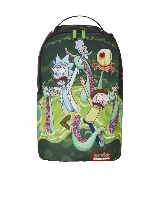RICK & MORTY PORTAL SHARKMOUTH BACKPACK (DLXR) sold by Sprayground