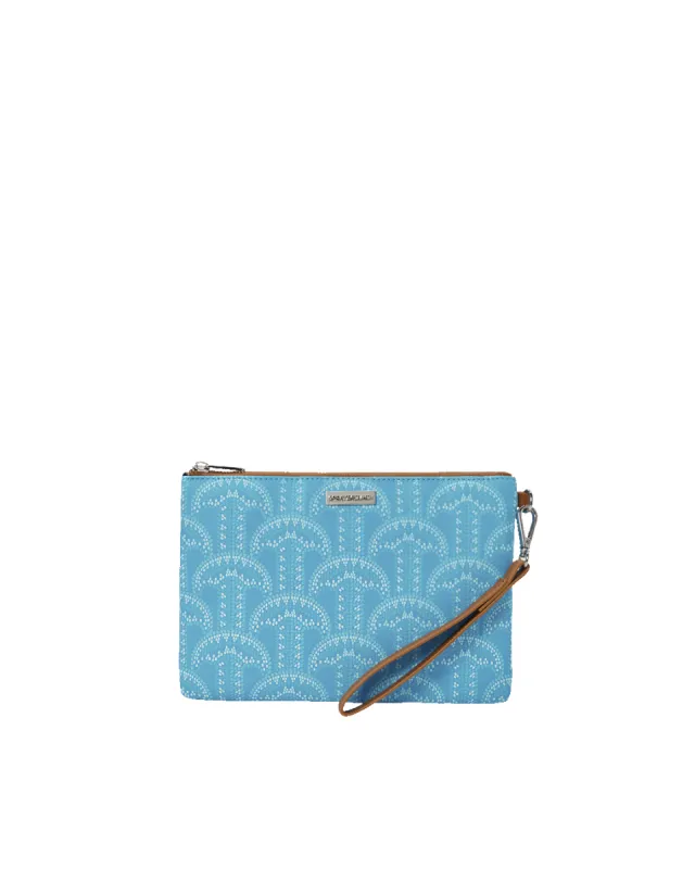 ILLUCHAINS TURQ CROSSOVER CLUTCH sold by Sprayground