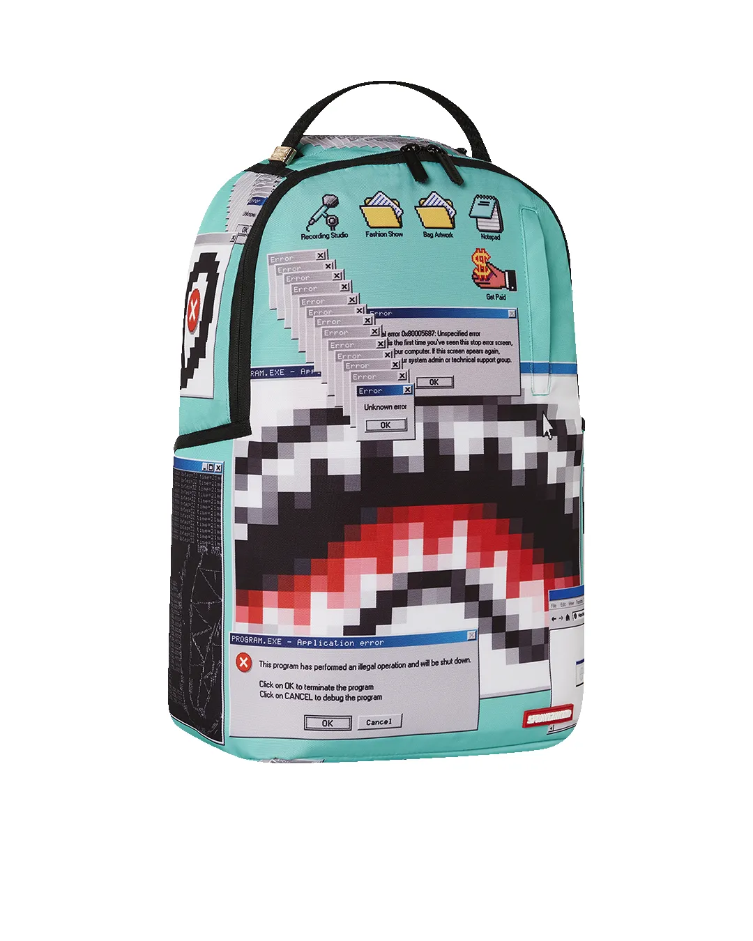 CLEANUP YOUR DESKTOP BACKPACK sold by Sprayground product image thumbnail 3
