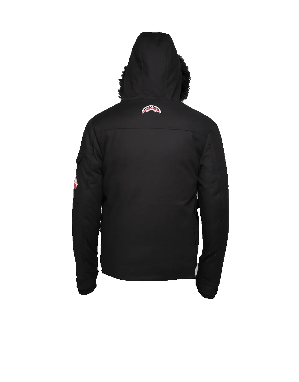 SOLID BLACK CHOPPER JACKET sold by Sprayground product image thumbnail 4
