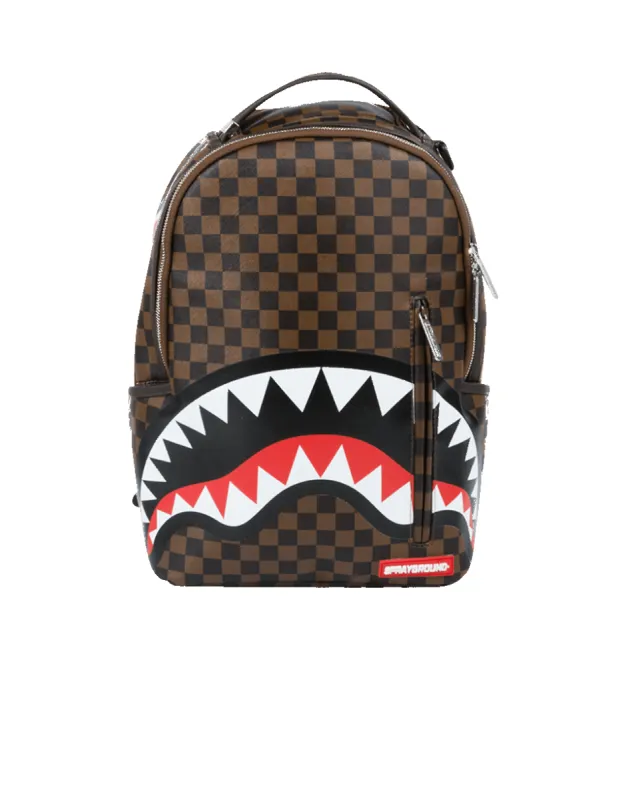SLEEK SHARKS IN PARIS (BROWN) sold by Sprayground