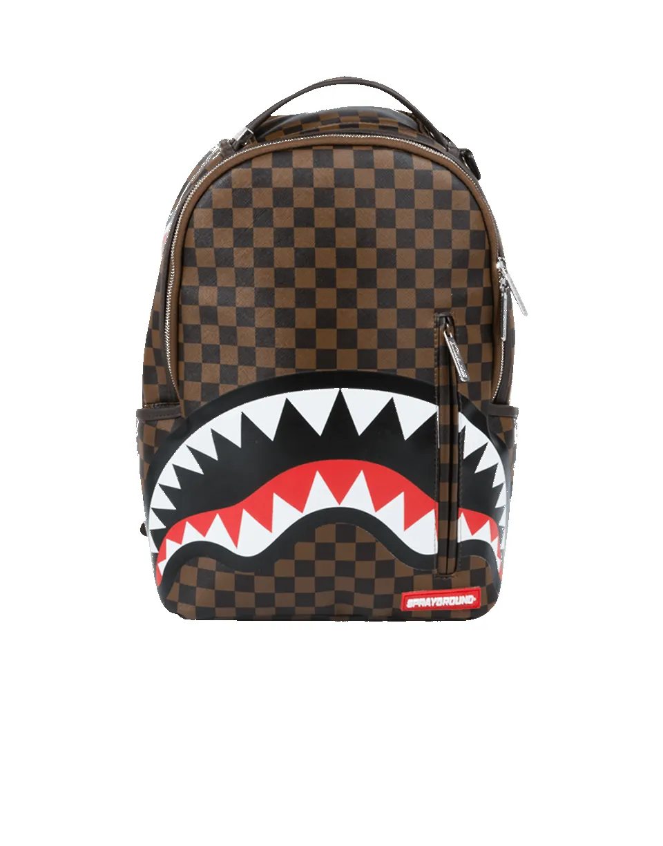 SLEEK SHARKS IN PARIS (BROWN) sold by Sprayground