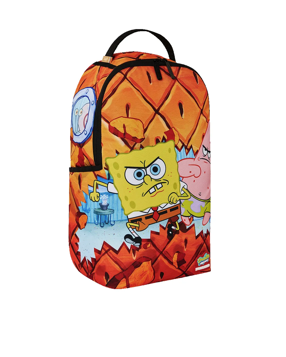 DON'T MESS WITH THE SPONGEBOB DLXSR BACKPACK sold by Sprayground product image thumbnail 3