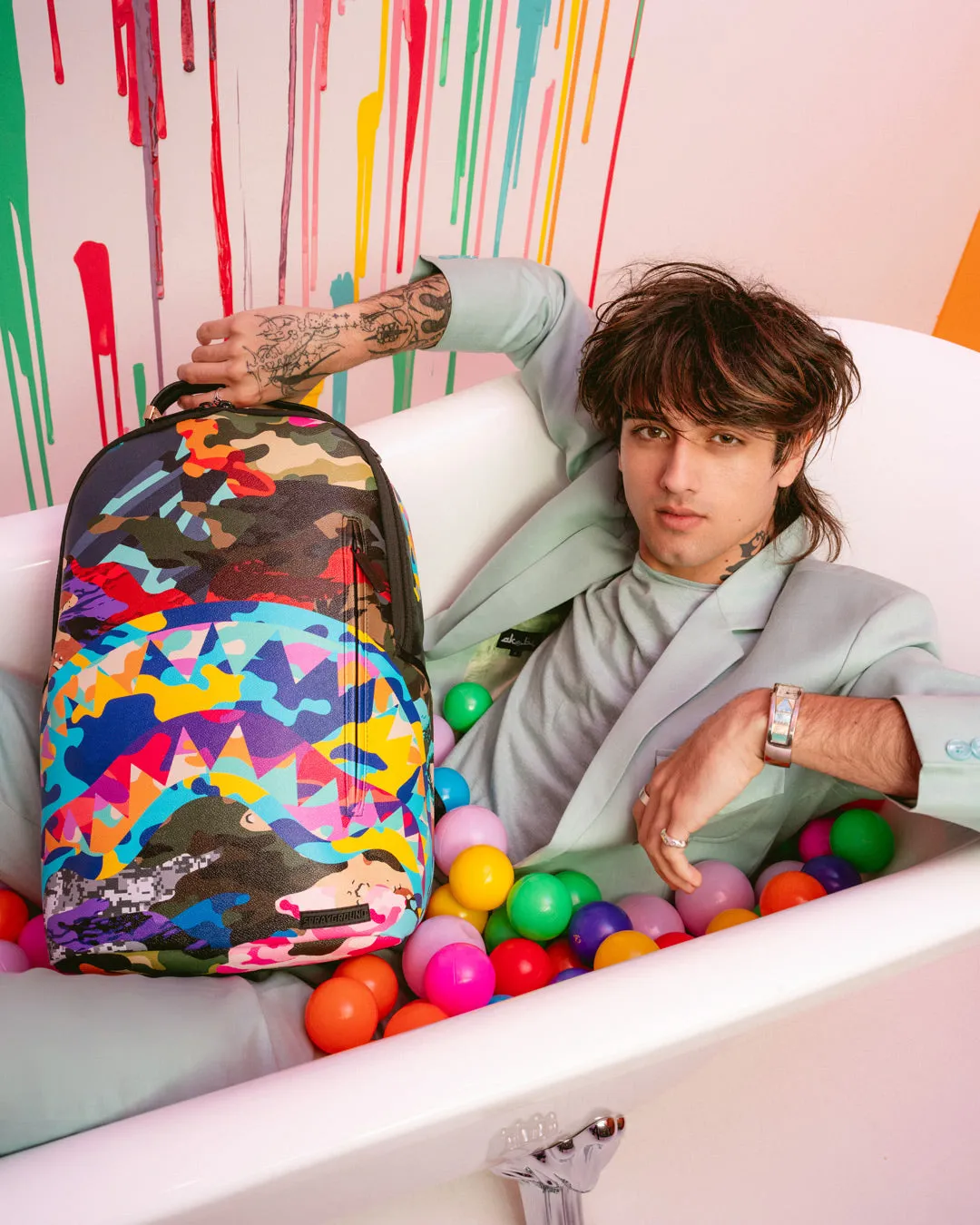 SLICED AND DICED CAMO BACKPACK sold by Sprayground product image thumbnail 4