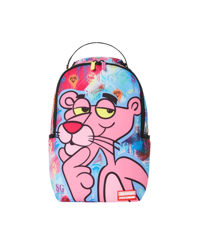 SMALL BACKPACK: PINK PANTHER ART CLASS sold by Sprayground