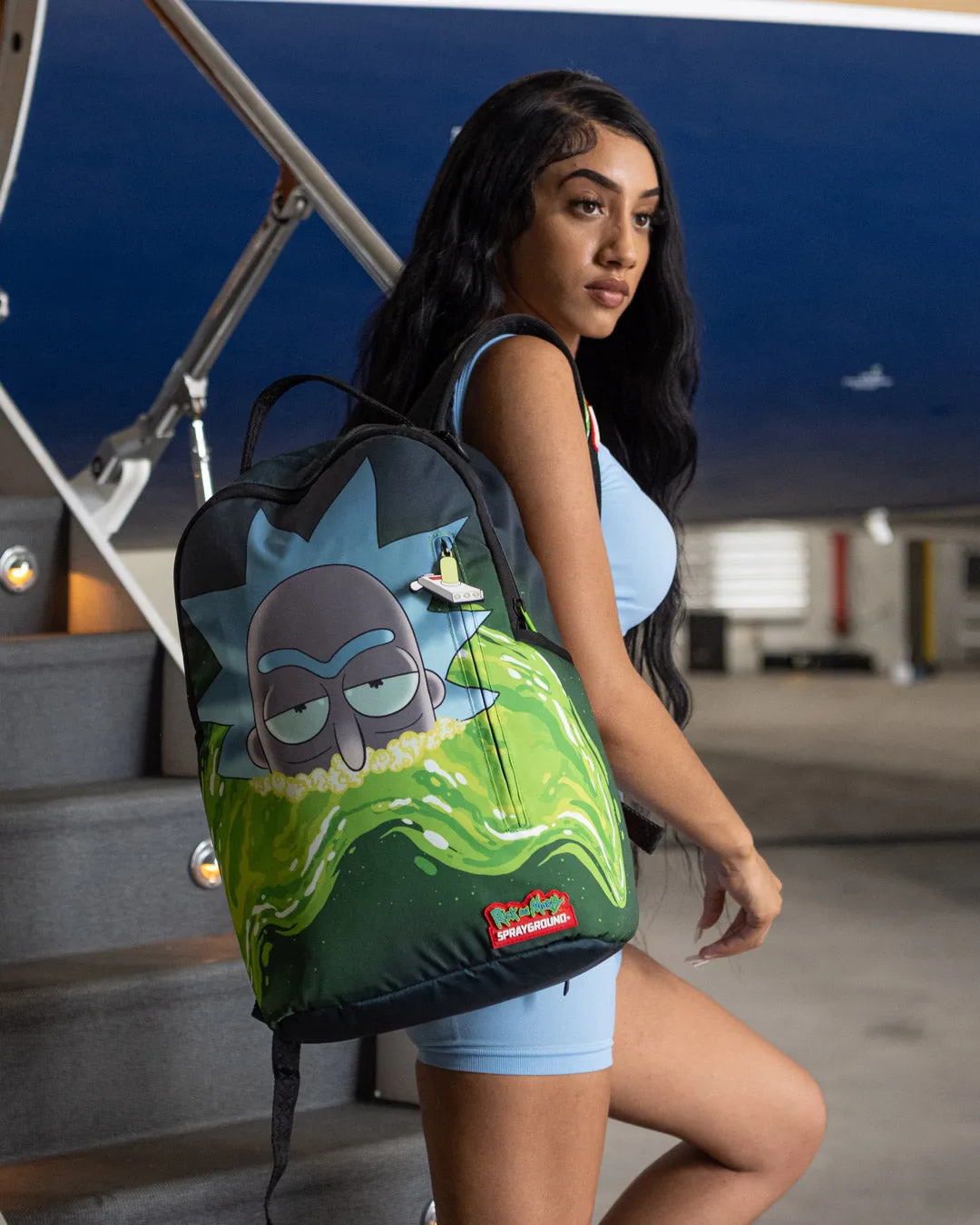 RICK AND MORTY PORTAL SHARK (DLXR) sold by Sprayground product image thumbnail 2
