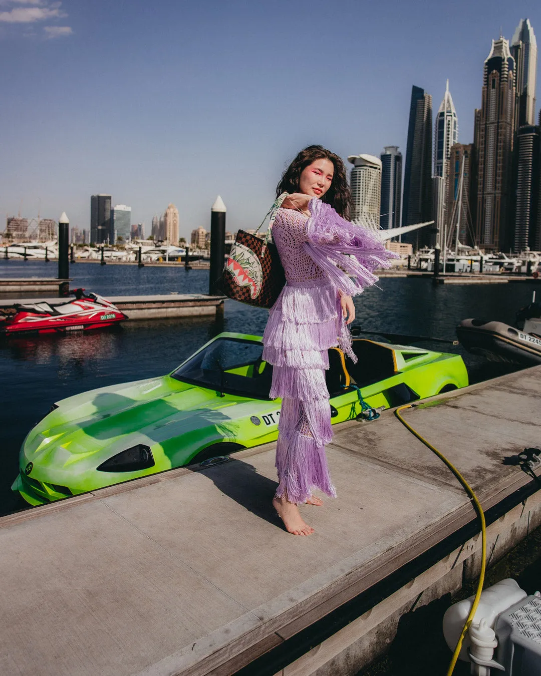 SHARKS IN PARIS COASTAL TOTE sold by Sprayground product image thumbnail 2