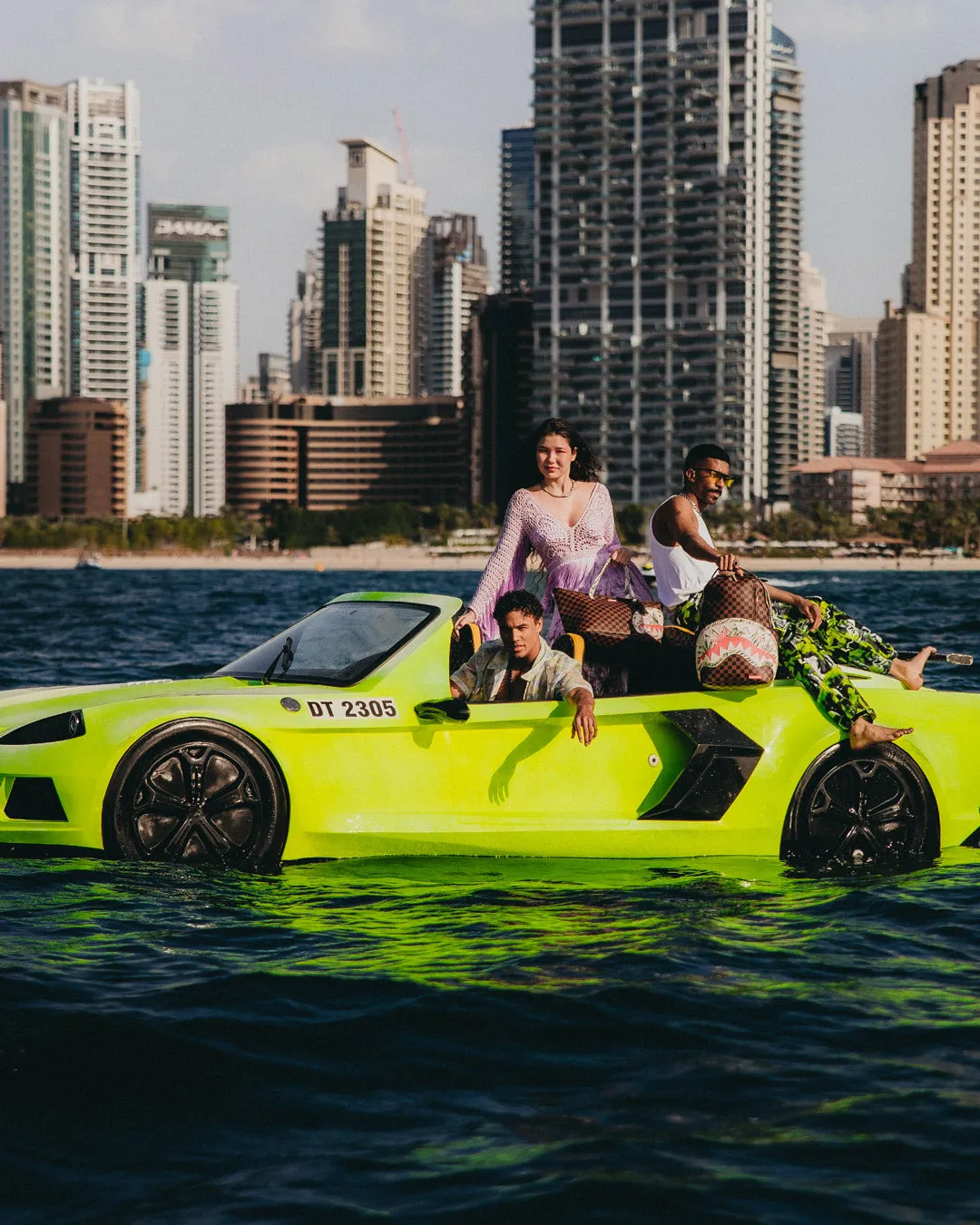 SHARKS IN PARIS COASTAL TOTE sold by Sprayground product image thumbnail 4