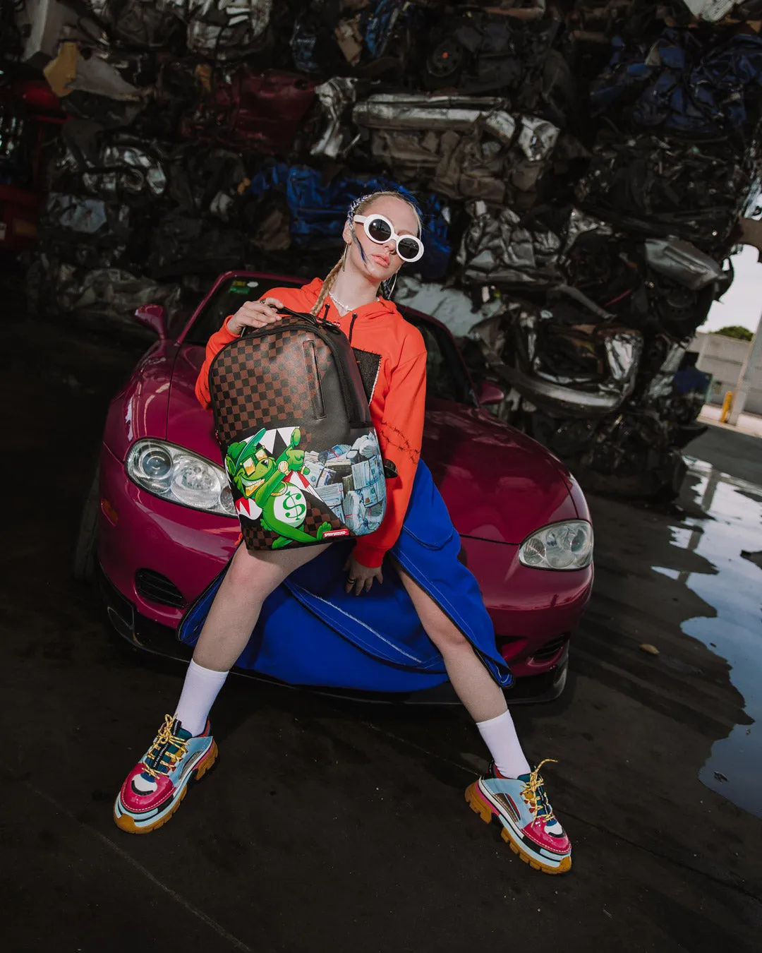 MONEY BEAR ALL WILL BE REVEALED BACKPACK (DLXV) sold by Sprayground product image thumbnail 4