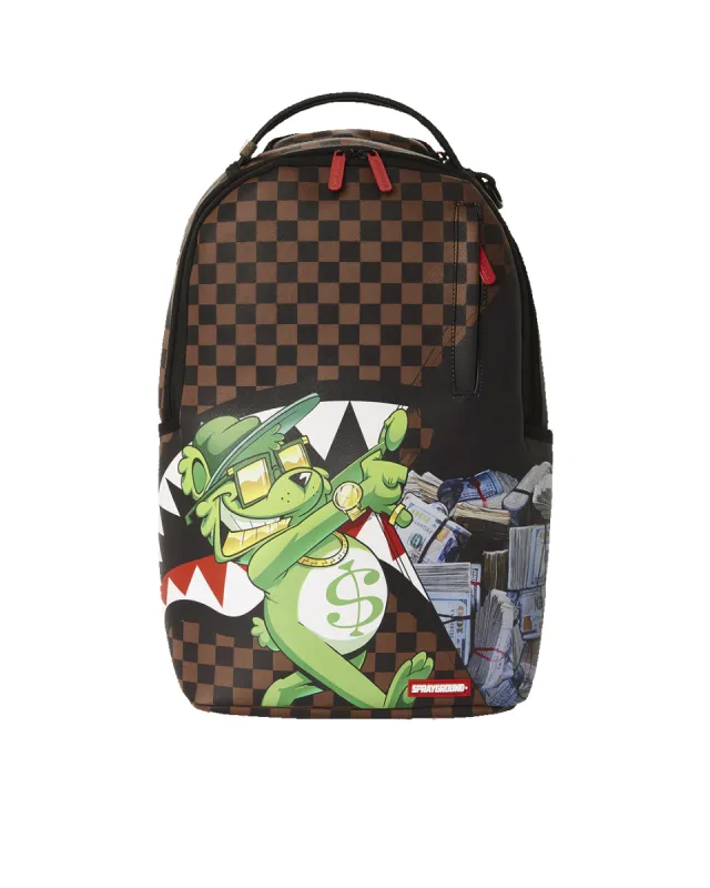 MONEY BEAR ALL WILL BE REVEALED BACKPACK (DLXV) sold by Sprayground
