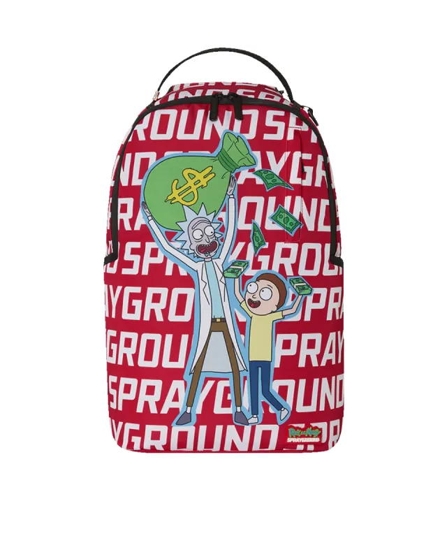 RICK & MORTY THE WORLD IS MINE DLXSR BACKPACK sold by Sprayground