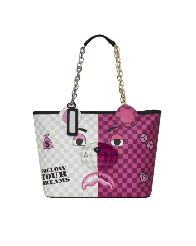 I'VE GOT OPTIONS MONEYBEAR TOTE sold by Sprayground