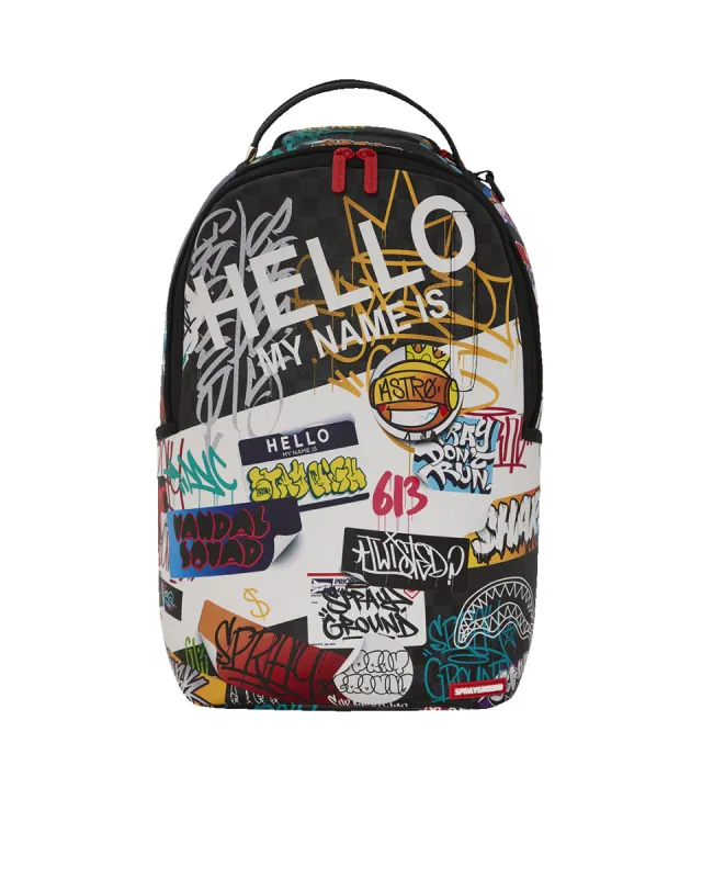 HELLO WORLD V14 BACKPACK sold by Sprayground