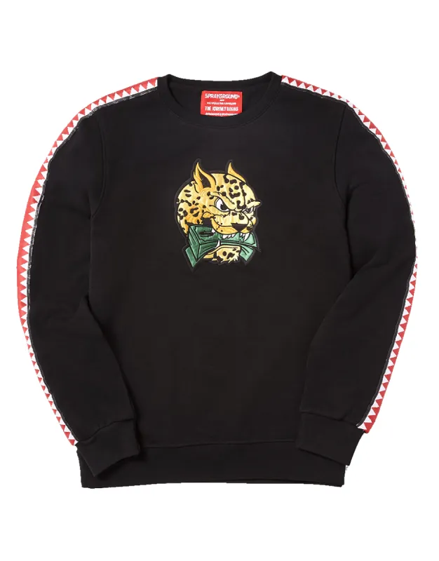 SHARKTRACK TIGER MONEY CREWNECK sold by Sprayground