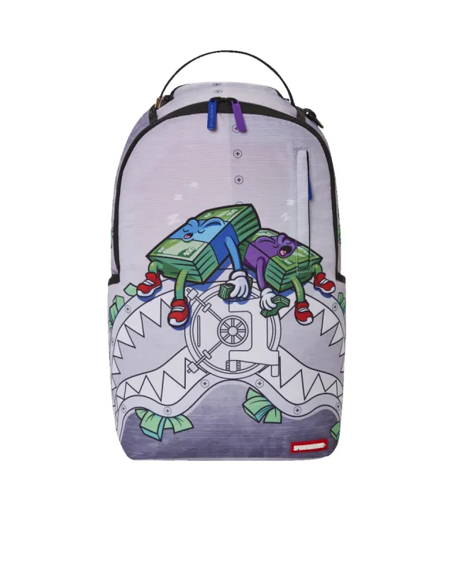 MONEY BOYS I MAKE MONEY WHILE I SLEEP KNAPSACK (DLXR) sold by Sprayground