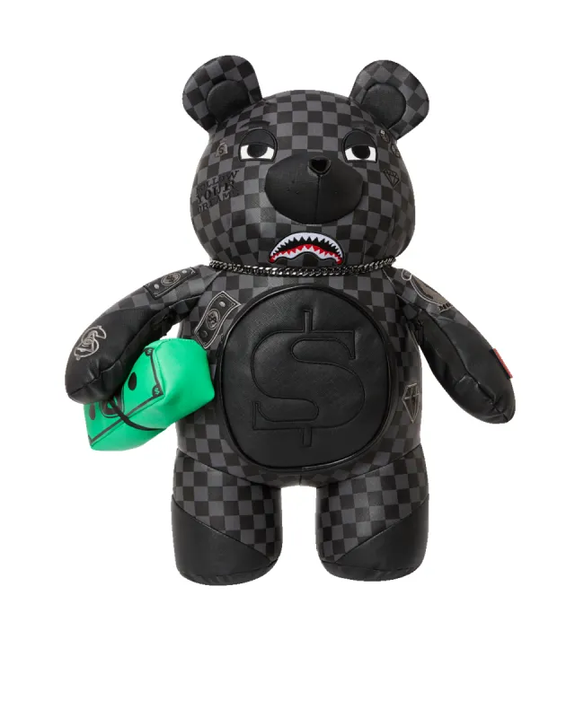 HENNY AIIR TO THE THRONE MONEYBEAR TEDDYBEAR BACKPACK sold by Sprayground