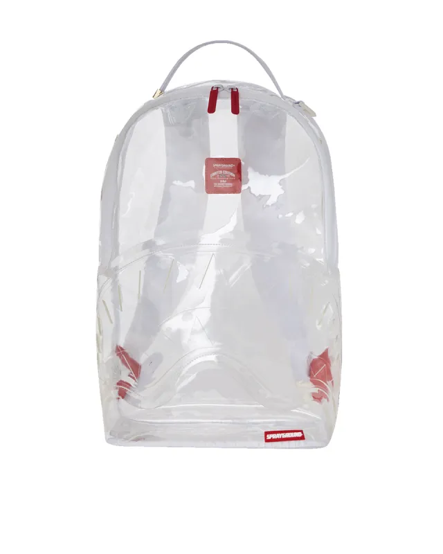 CLEAR AS DAY - 100% ALL CLEAR DLX BACKPACK sold by Sprayground