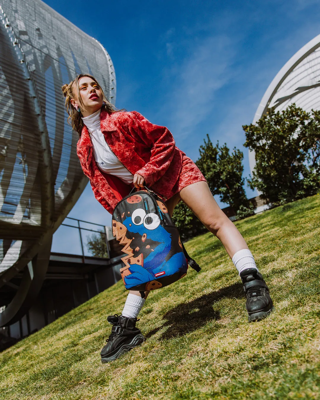 COOKIE MONSTER COOKIE SHARKBITE BACKPACK (DLXV) sold by Sprayground product image thumbnail 4