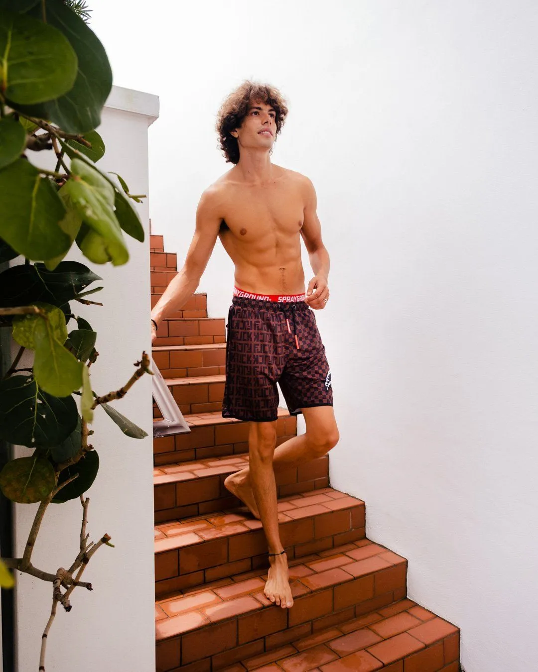 OFFENDED SPLIT THE CHECK CORTO SWIM TRUNKS sold by Sprayground product image thumbnail 4