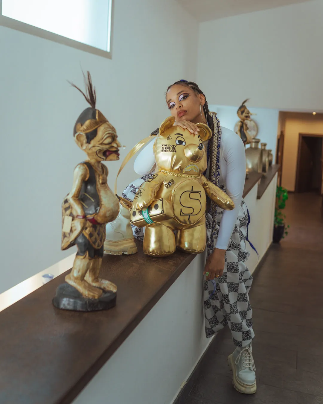 GOLD RUSH MONEYBEAR TEDDYBEAR BACKPACK sold by Sprayground product image thumbnail 2