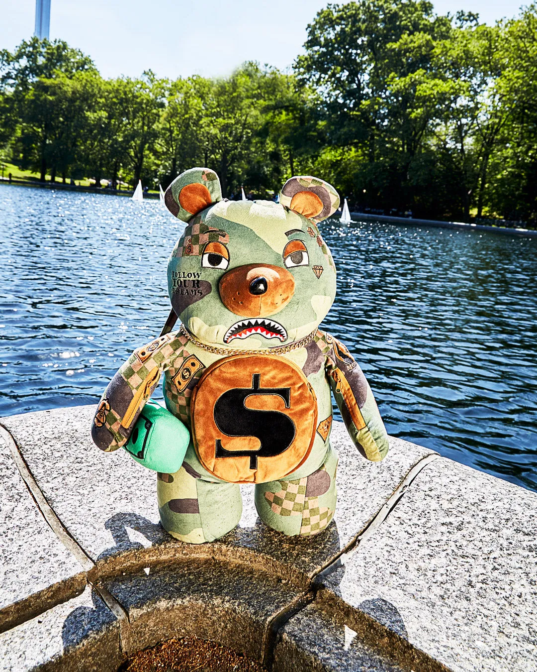 CAMOCHECK MONEYBEAR TEDDYBEAR BACKPACK sold by Sprayground product image thumbnail 4