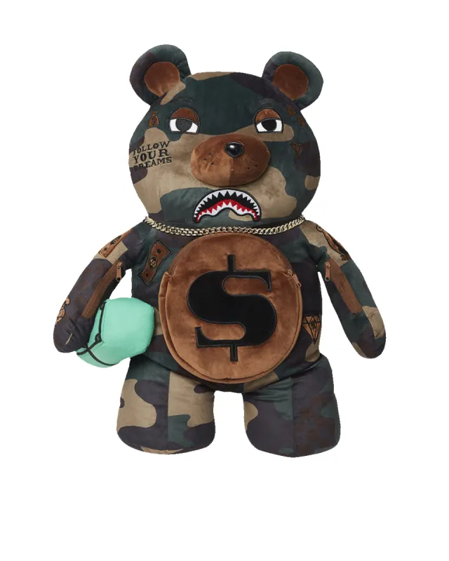 CAMOCHECK MONEYBEAR TEDDYBEAR BACKPACK sold by Sprayground