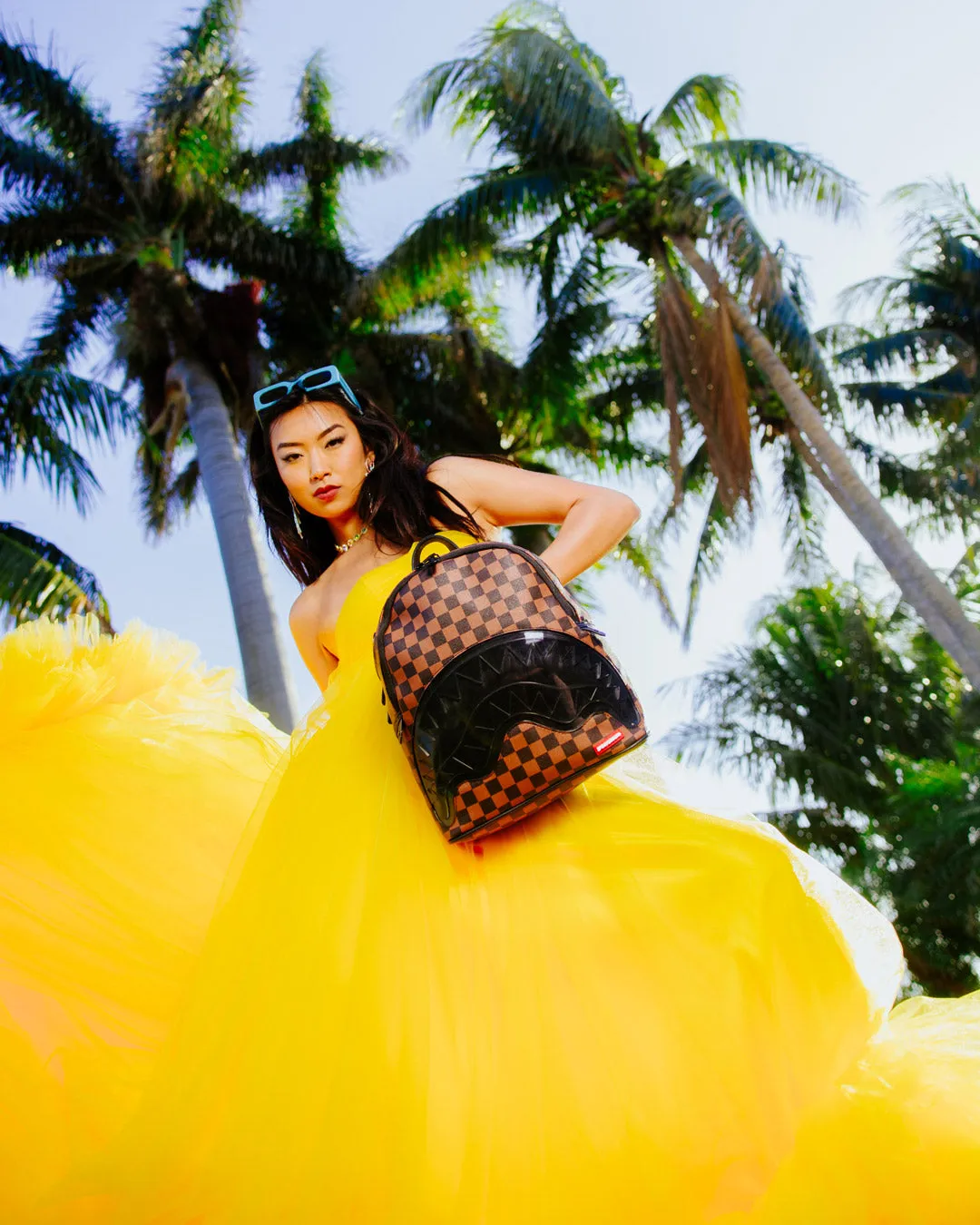 SHARKS IN PARIS CLEAR FOR TAKEOFF SAVAGE BACKPACK sold by Sprayground product image thumbnail 4