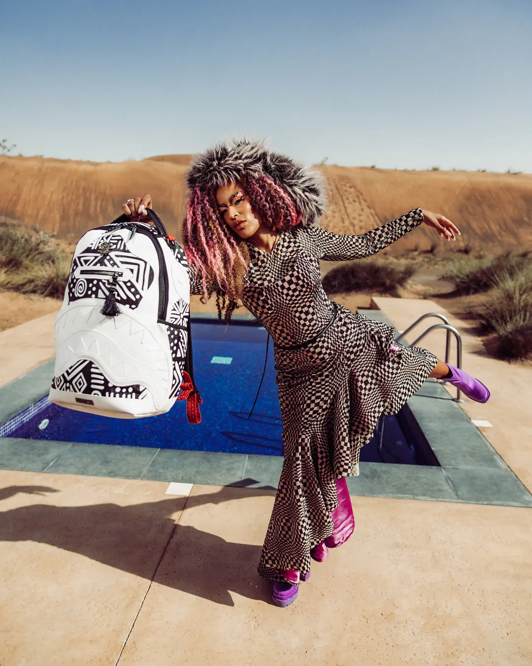 A.I.8 AFRICAN INTELLIGENCE - ORIGIN STORY BACKPACK (DLXV) sold by Sprayground product image thumbnail 4